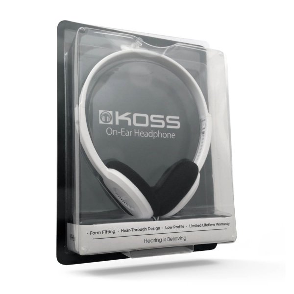 Koss Hodetelefoner KPH8W On Ear Hvit