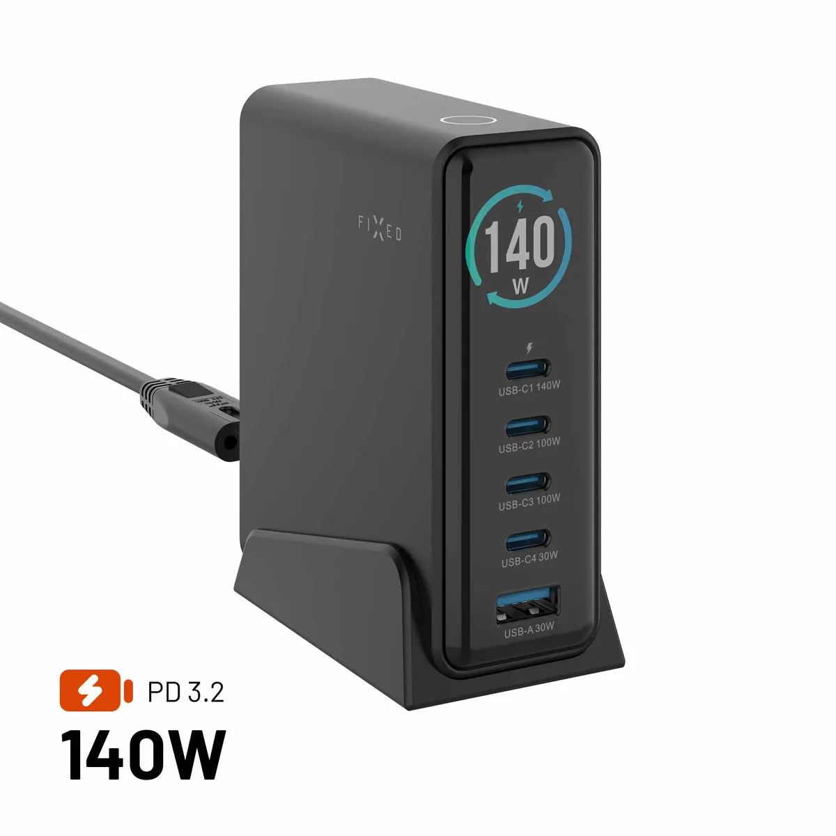 Fixed Skrivebordslaer GaN140 Charging Dock