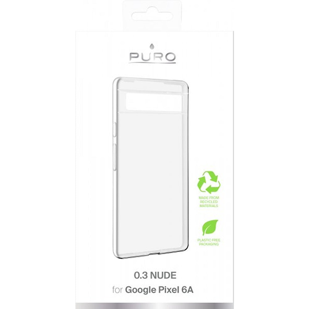 Puro Google Pixel 6a Deksel Nude Transparent