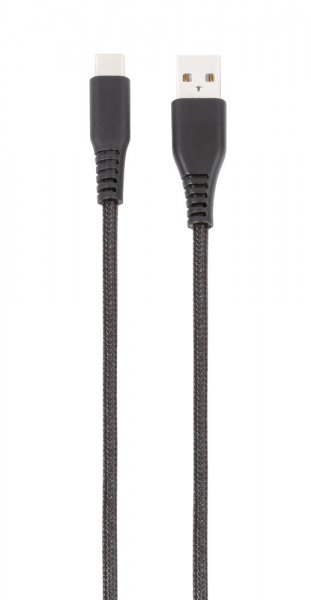 Vivanco Kabel Longlife Braided USB-A/USB-C 1.5m Svart