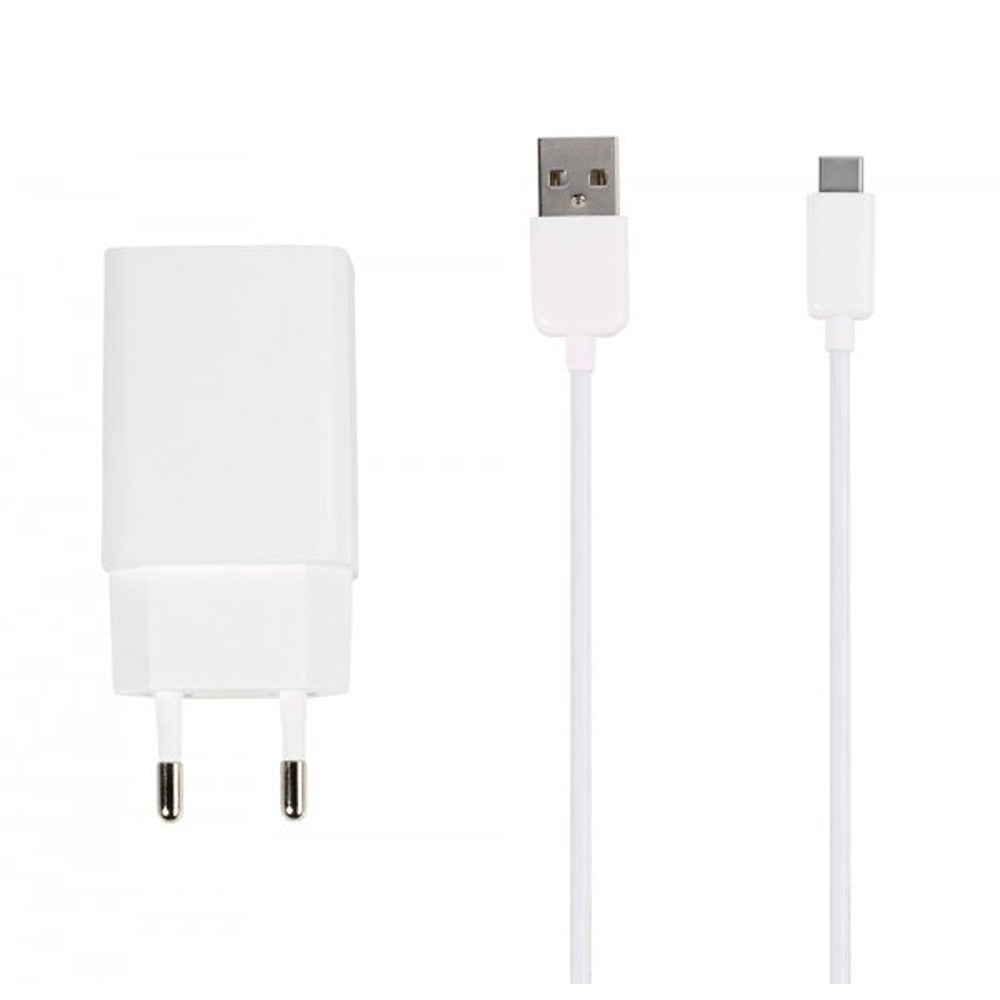 Vivanco Lader med Kabel Adaptive Fast Charger Set USB-C 15W 1m Hvit