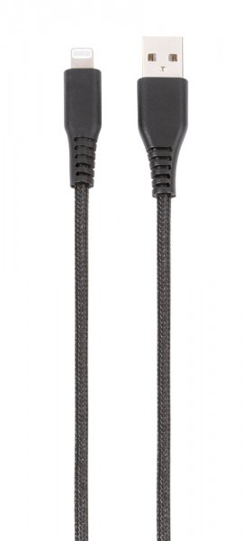 Vivanco Kabel Longlife Braided USB-A/Lightning 0.5m Svart
