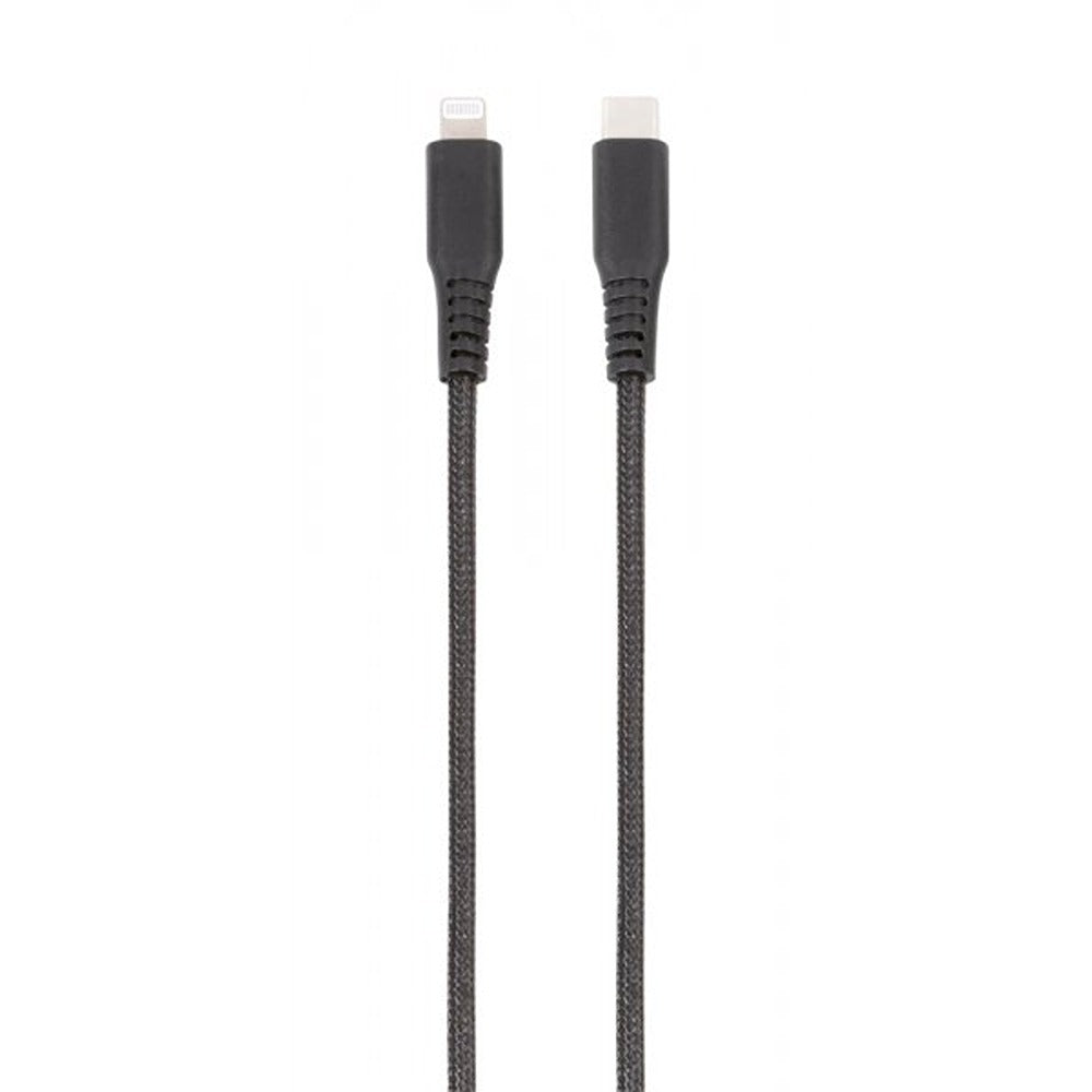 Vivanco Kabel Longlife Braided USB-C/Lightning 0.5m Svart