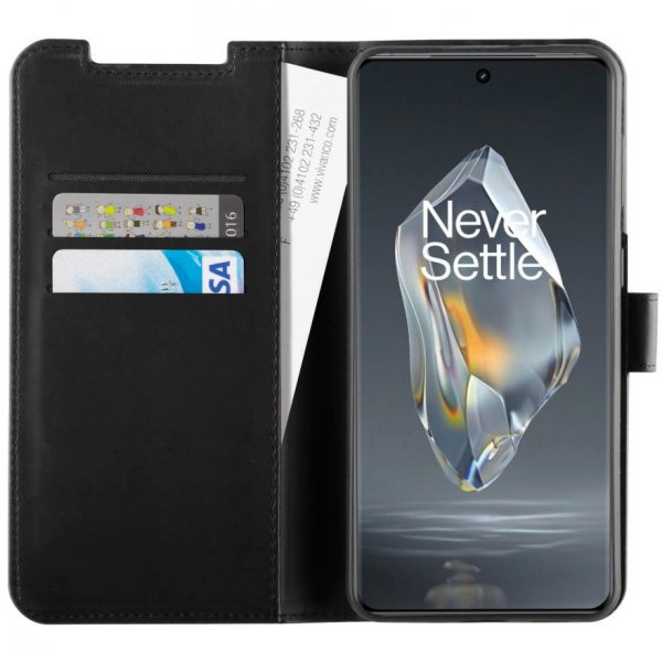 Vivanco OnePlus 12R Etui Classic Wallet Svart