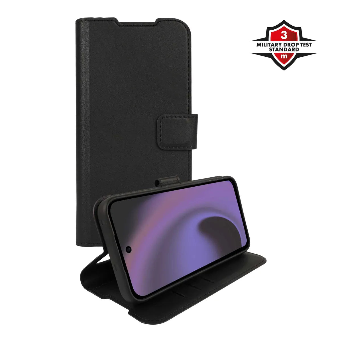 X2O Realme 16 Etui Classic Wallet Svart