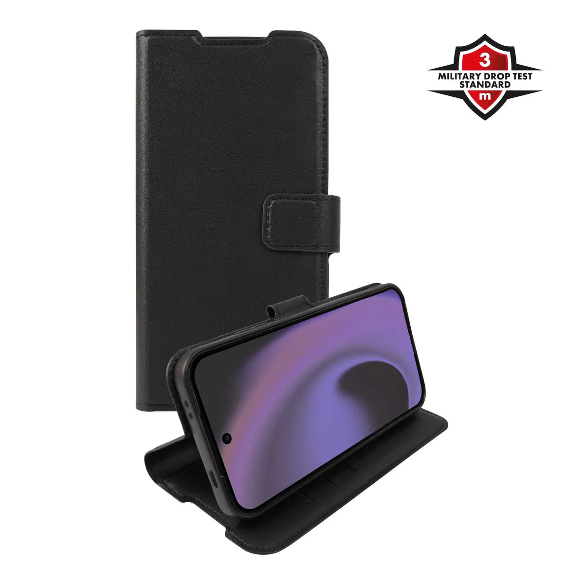 X2O Realme GT 8 Pro Etui Classic Wallet Svart
