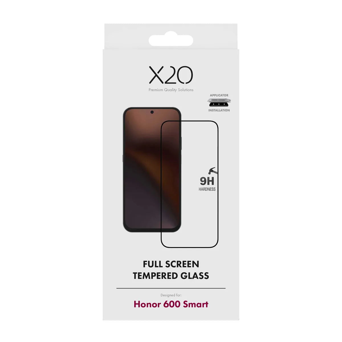 X2O Honor 600 Smart Skjermbeskytter Premium Full Screen