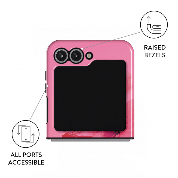 Burga Samsung Galaxy Z Flip 6 Deksel Tough Island Girl