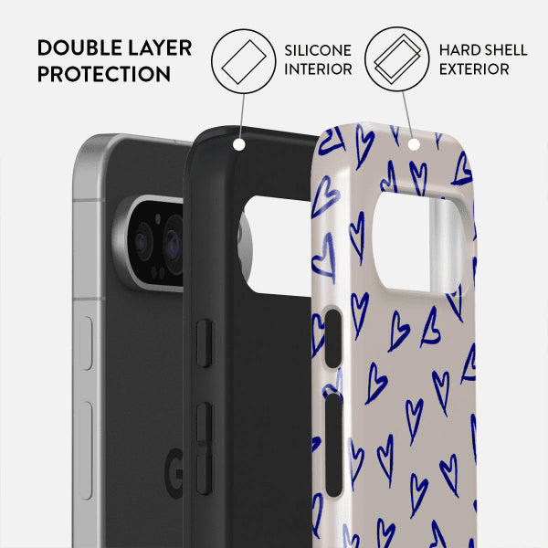 Burga Google Pixel 9/Pixel 9 Pro Deksel Tough Love Me Right