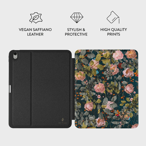 Burga iPad Air 13 (M2/M3) Etui Folio Bloomy Garden