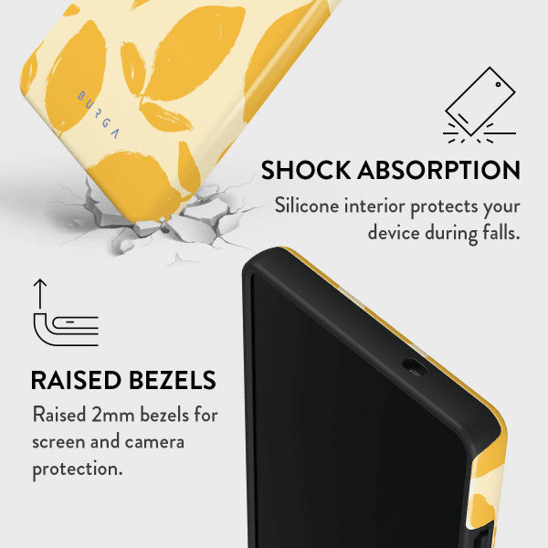 Burga Samsung Galaxy S25 Plus Deksel Tough Lemon Tart