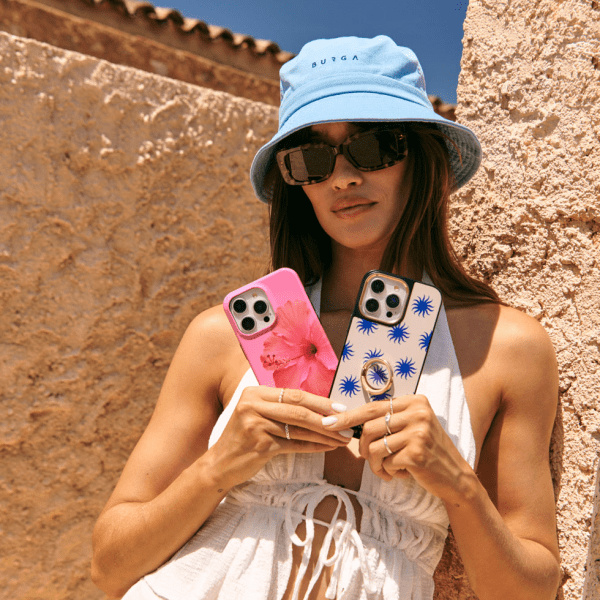 Burga Samsung Galaxy S25 Deksel Tough Island Girl