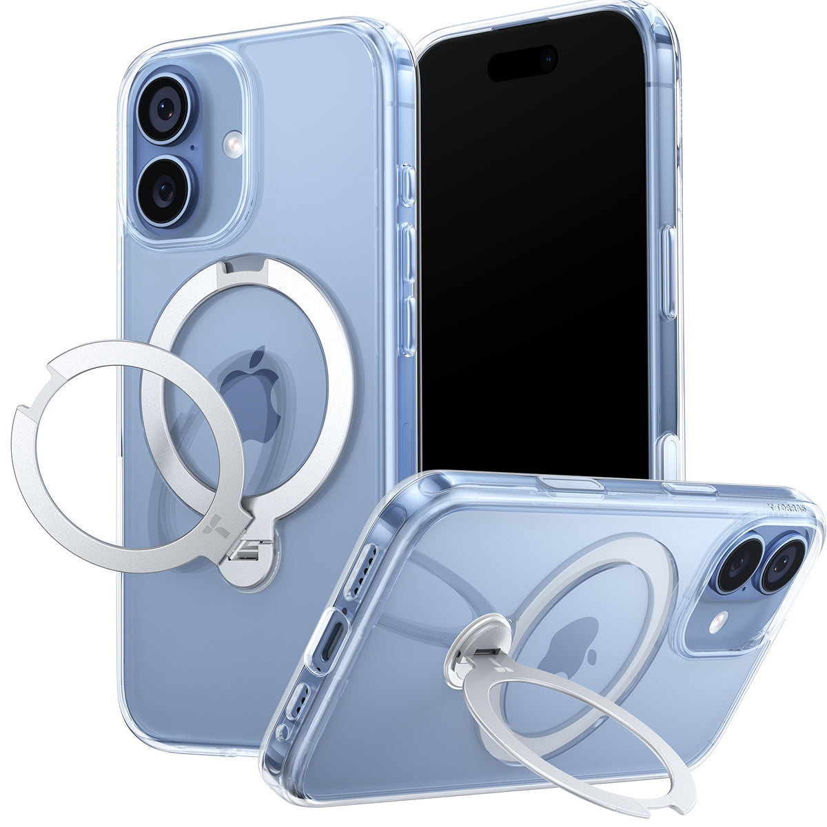 Torras iPhone 17 Deksel Ostand Q3 Spin Klar