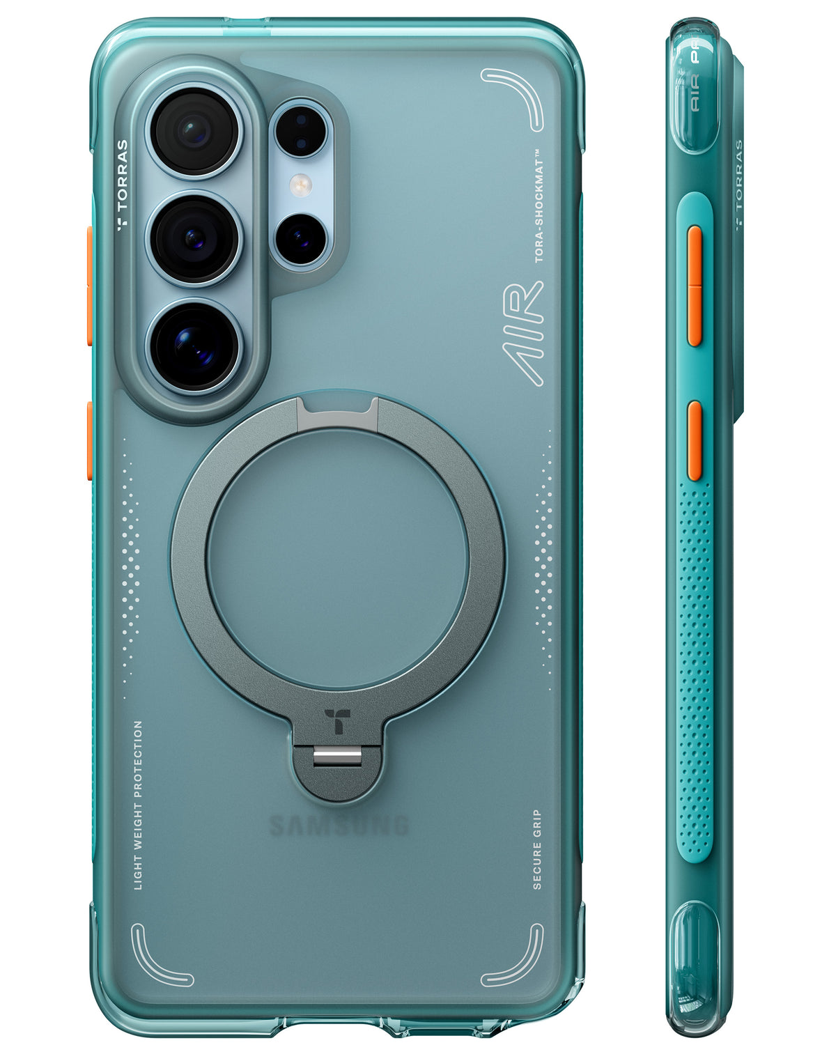 Torras Samsung Galaxy S26 Ultra Deksel Ostand Q3 Air Glacier Sprint