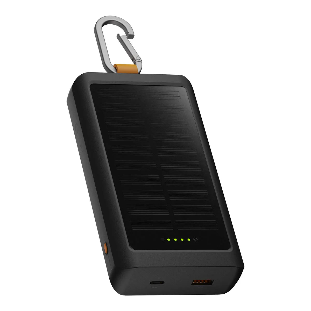 Xtorm Powerbank med solcelle og lommelykt Go2 10 000 mAh 20W Svart