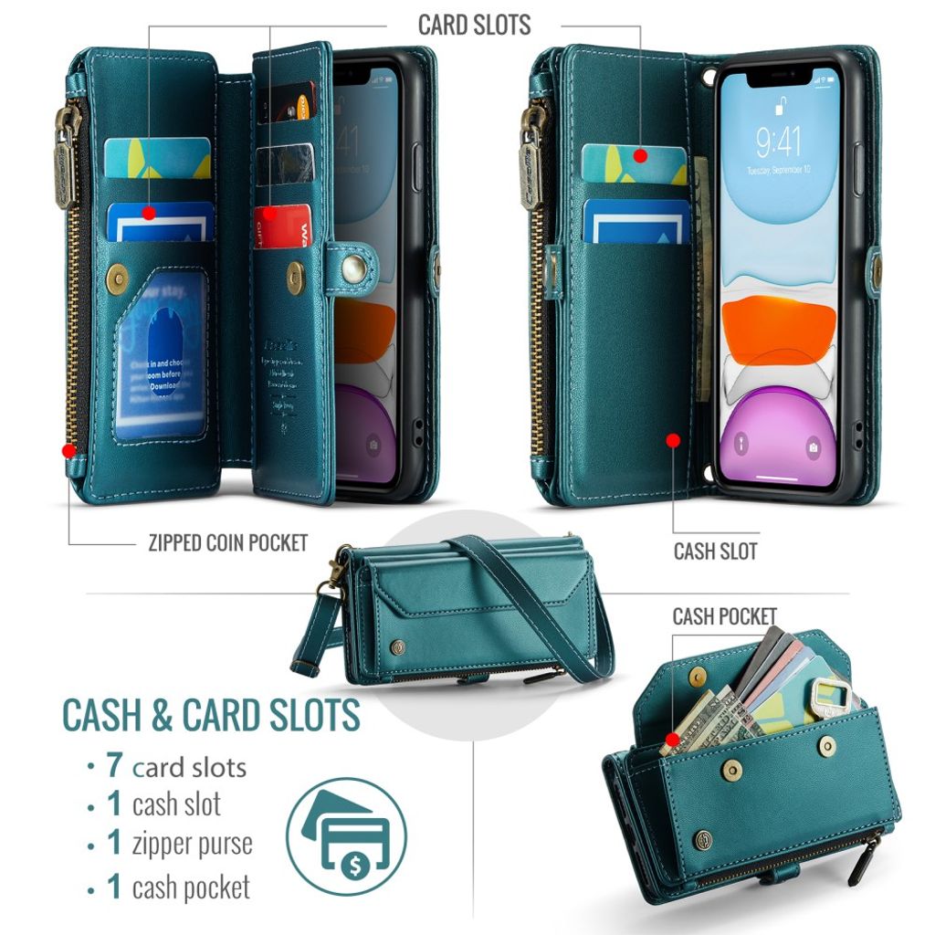 CaseMe iPhone 11 Etui C36 Series Grønn