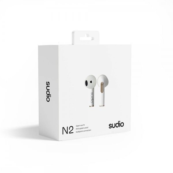 Sudio Hodetelefoner In-Ear N2 True Wireless Hvit