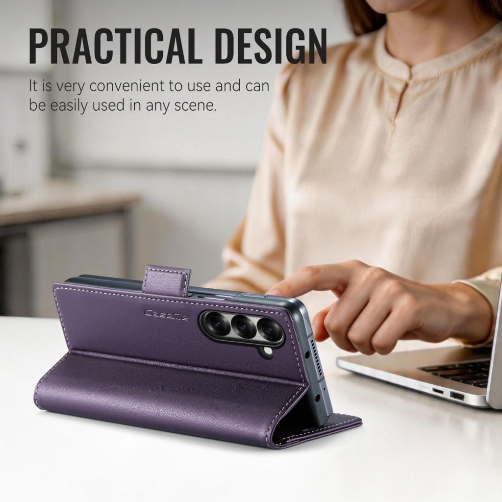 CaseMe Samsung Galaxy Z Fold 8 Ultra Etui 023 Series Lilla