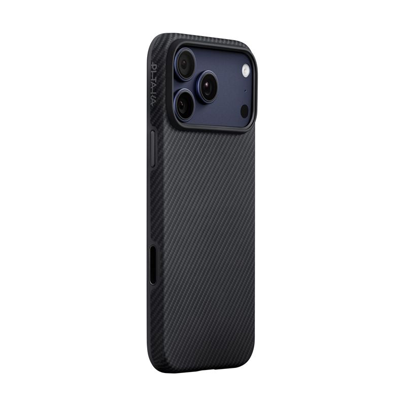 Pitaka iPhone 17 Pro Deksel Summa MagSafe Black/Grey Twill