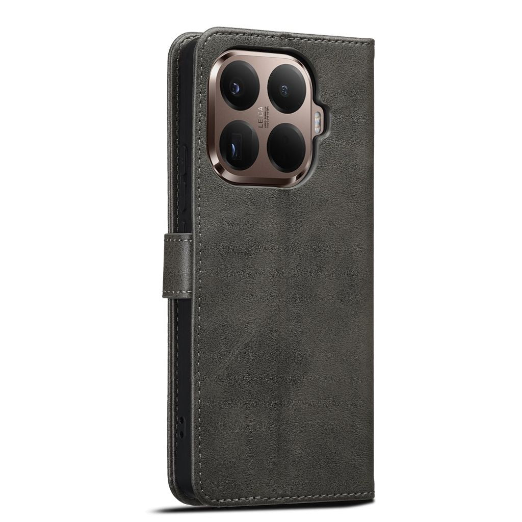 Lc.Imeeke Xiaomi 17T Pro Etui med Kortlomme Stativfunksjon Grå