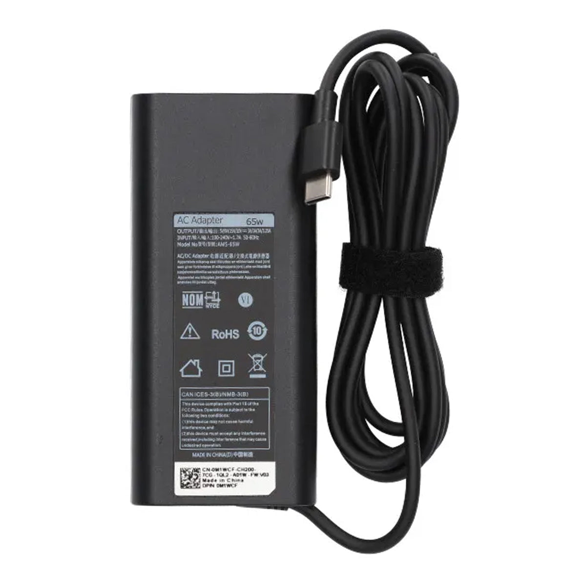 Nettadapter Lader for Dell 65W USB-C 19.5V