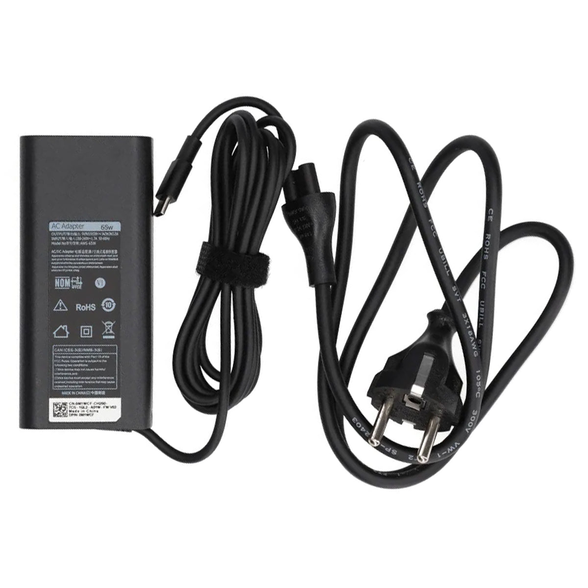 Nettadapter Lader for Dell 65W USB-C 19.5V