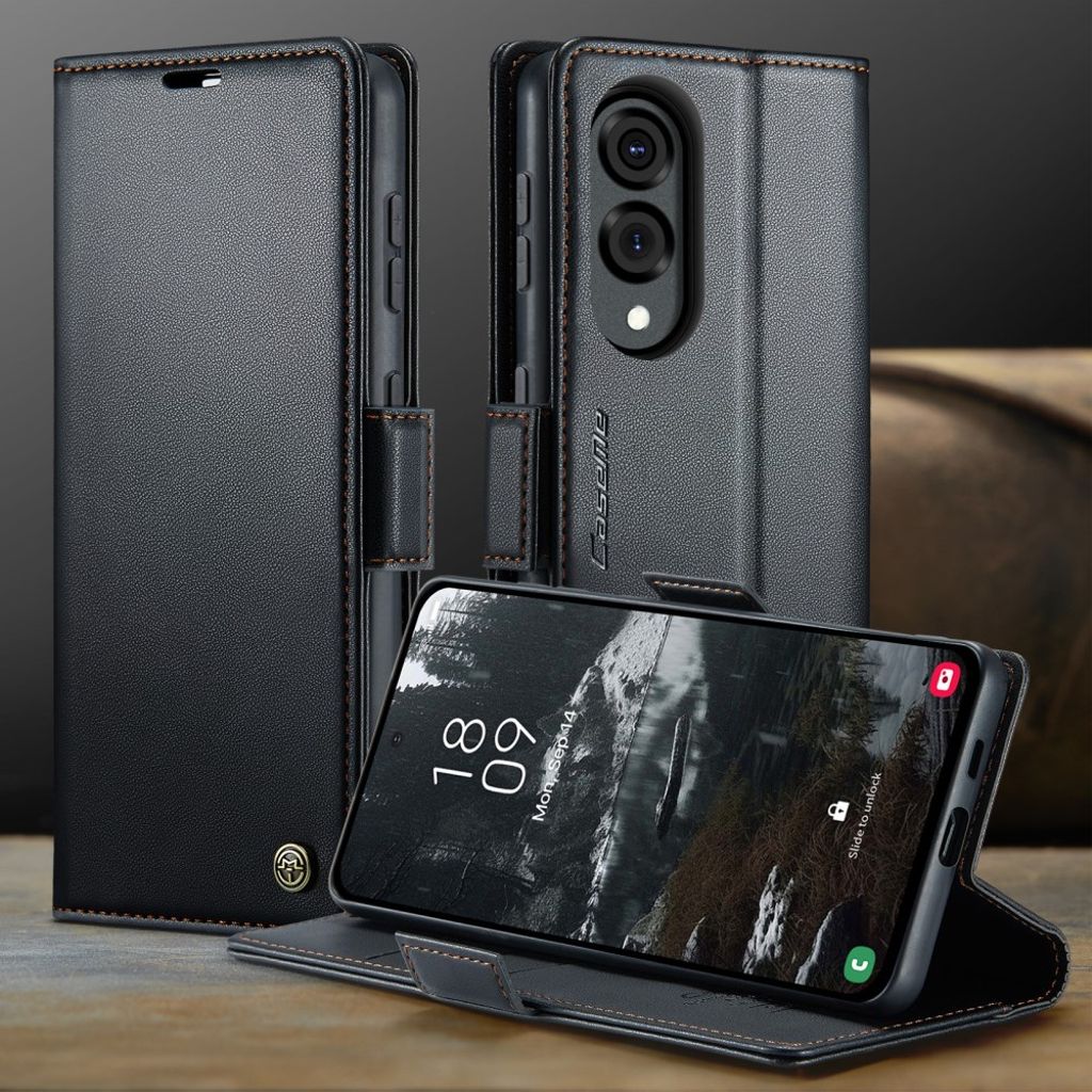 CaseMe Samsung Galaxy S25 Edge Etui 023 Series Svart