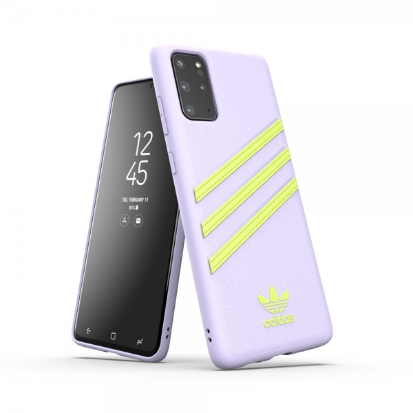 Adidas Samsung Galaxy S20 Plus Deksel OR 3 Stripes Snap Case Lilla
