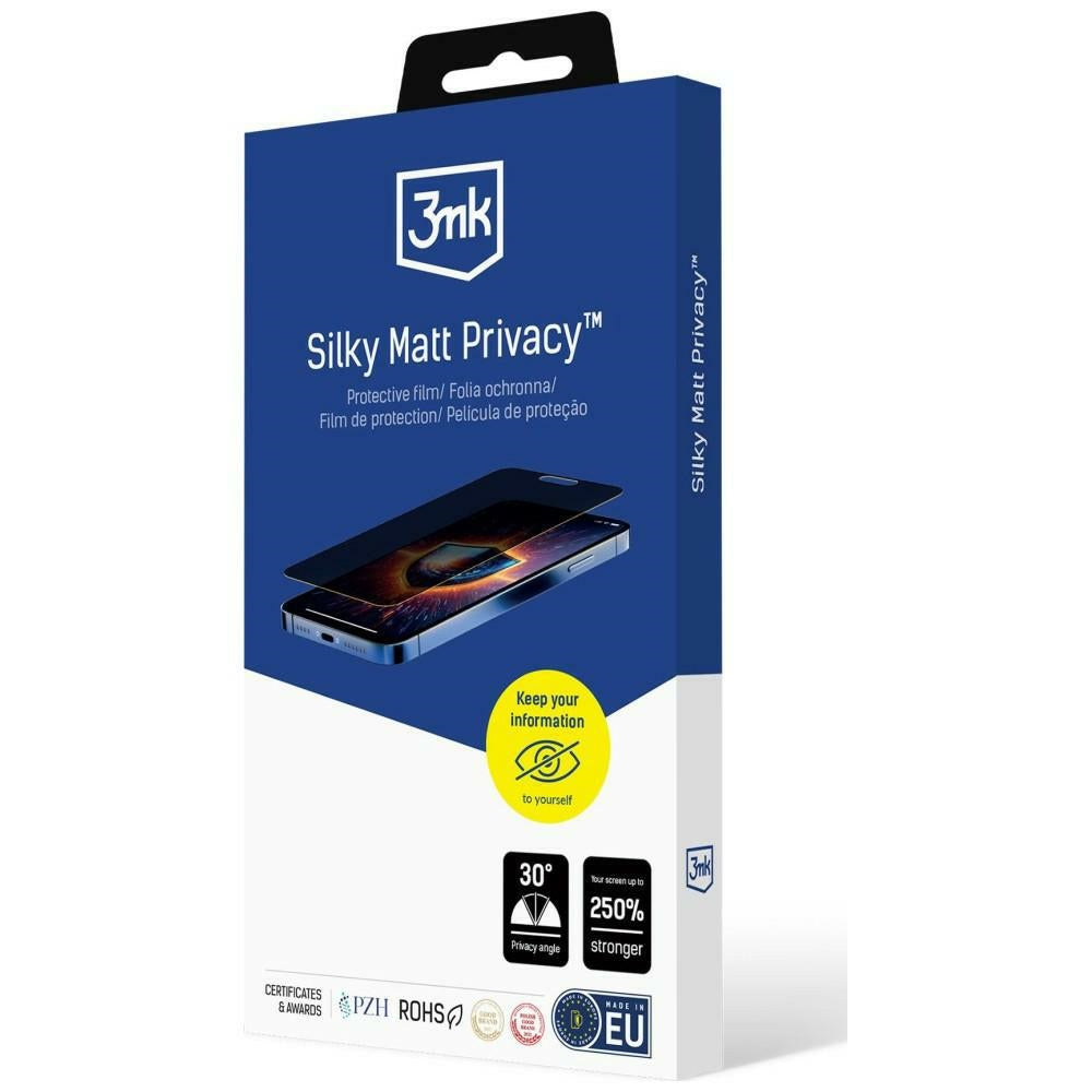 3mk Xiaomi 17 Ultra Skjermbeskytter Silky Matt Privacy