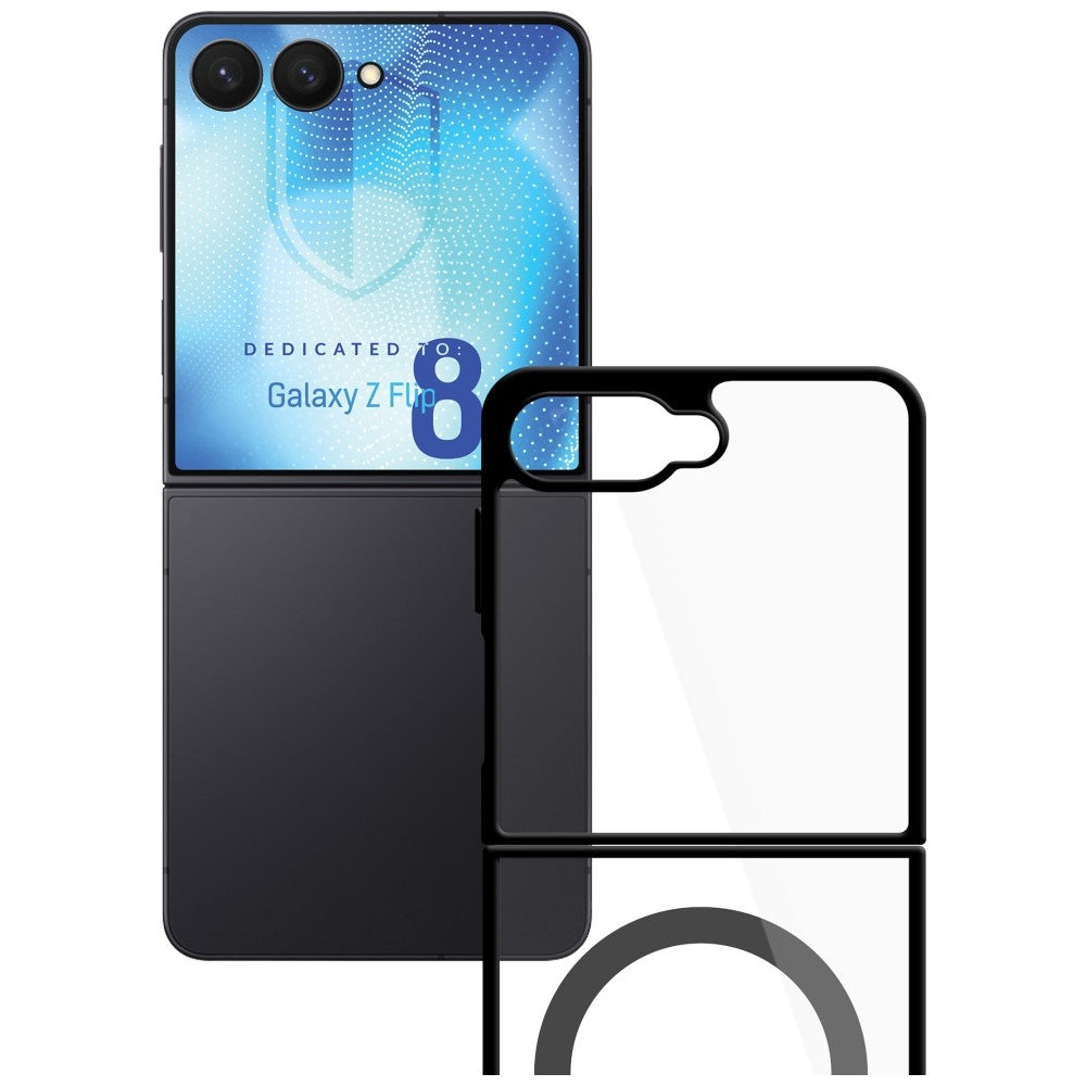 3mk Samsung Galaxy Z Flip 8 Deksel Satin Armor MagCase Svart