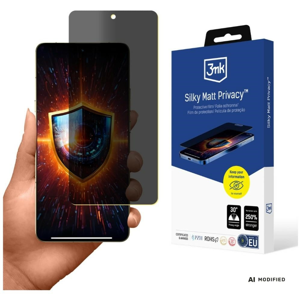 3mk Samsung Galaxy S26 FE Skjermbeskytter Silky Matt Privacy
