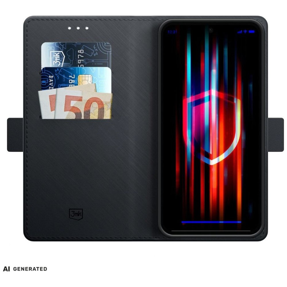 3mk Xiaomi 17 Etui Wallet Svart