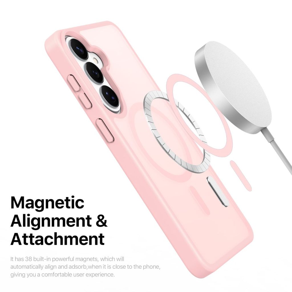 Dux Ducis Samsung Galaxy S26 Plus Deksel Yind Series MagSafe Rosa
