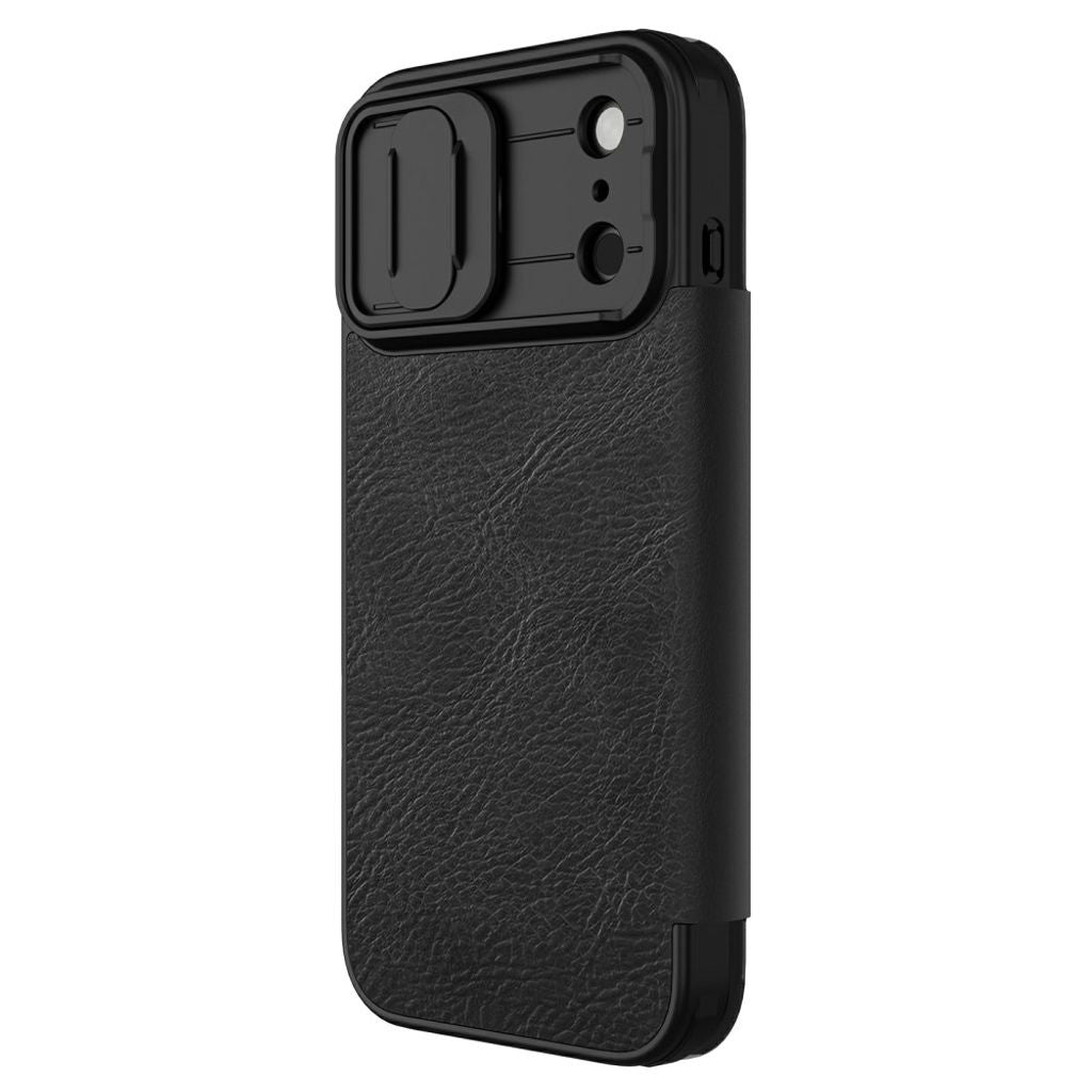 Nillkin iPhone 17 Pro/iPhone 18 Pro Etui Qin Pro Svart
