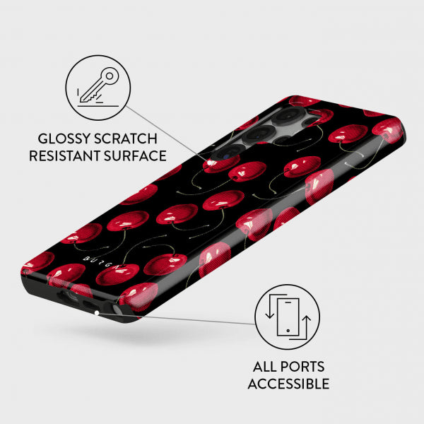 Burga Samsung Galaxy S25 Plus Deksel Tough Cherrybomb
