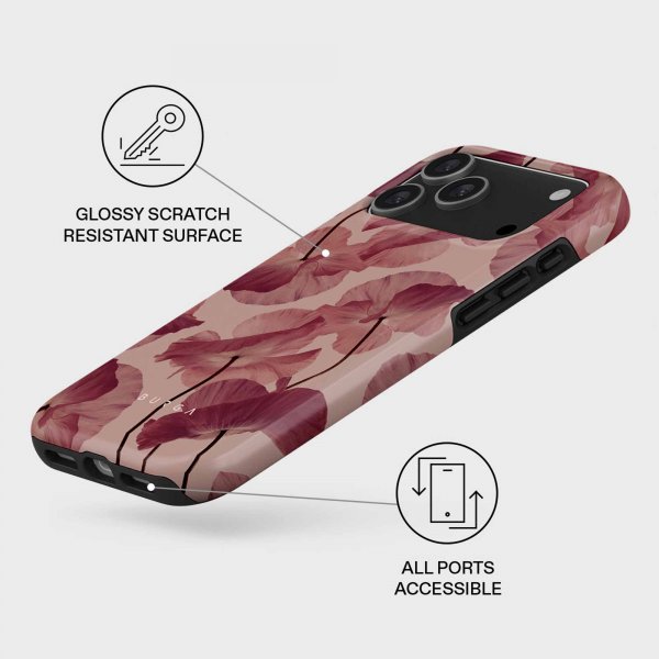 Burga iPhone 17 Pro Deksel Tough MagSafe Tender Kiss
