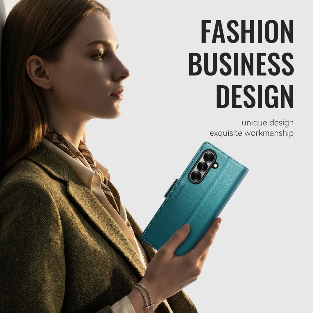 CaseMe Samsung Galaxy Z Fold 8 Ultra Etui 023 Series Grønn