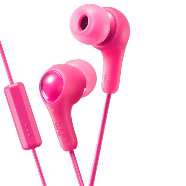 JVC Hodetelefoner FX7M Gumy Plus In-Ear Mic Rosa