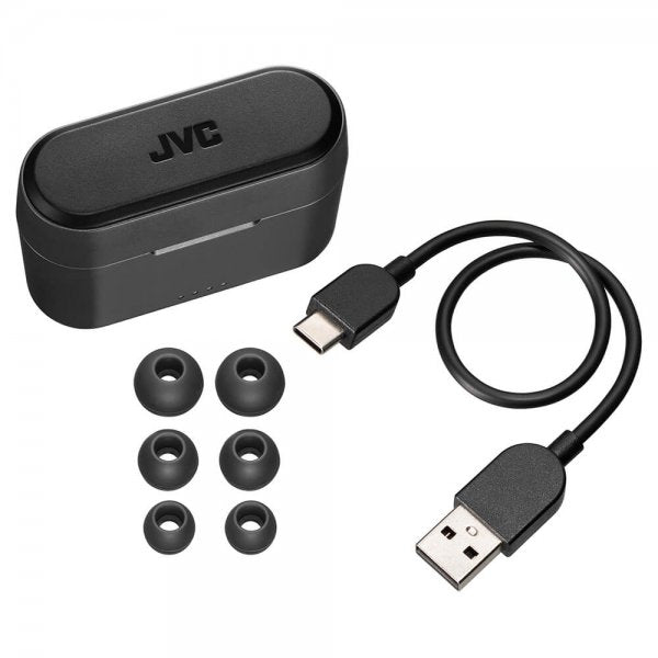 JVC Hodetelefoner In-Ear True Wireless Stix Svart HA-A9T