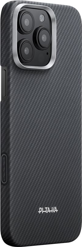 Pitaka iPhone 16 Pro Deksel Edge MagSafe Black/Grey Twill