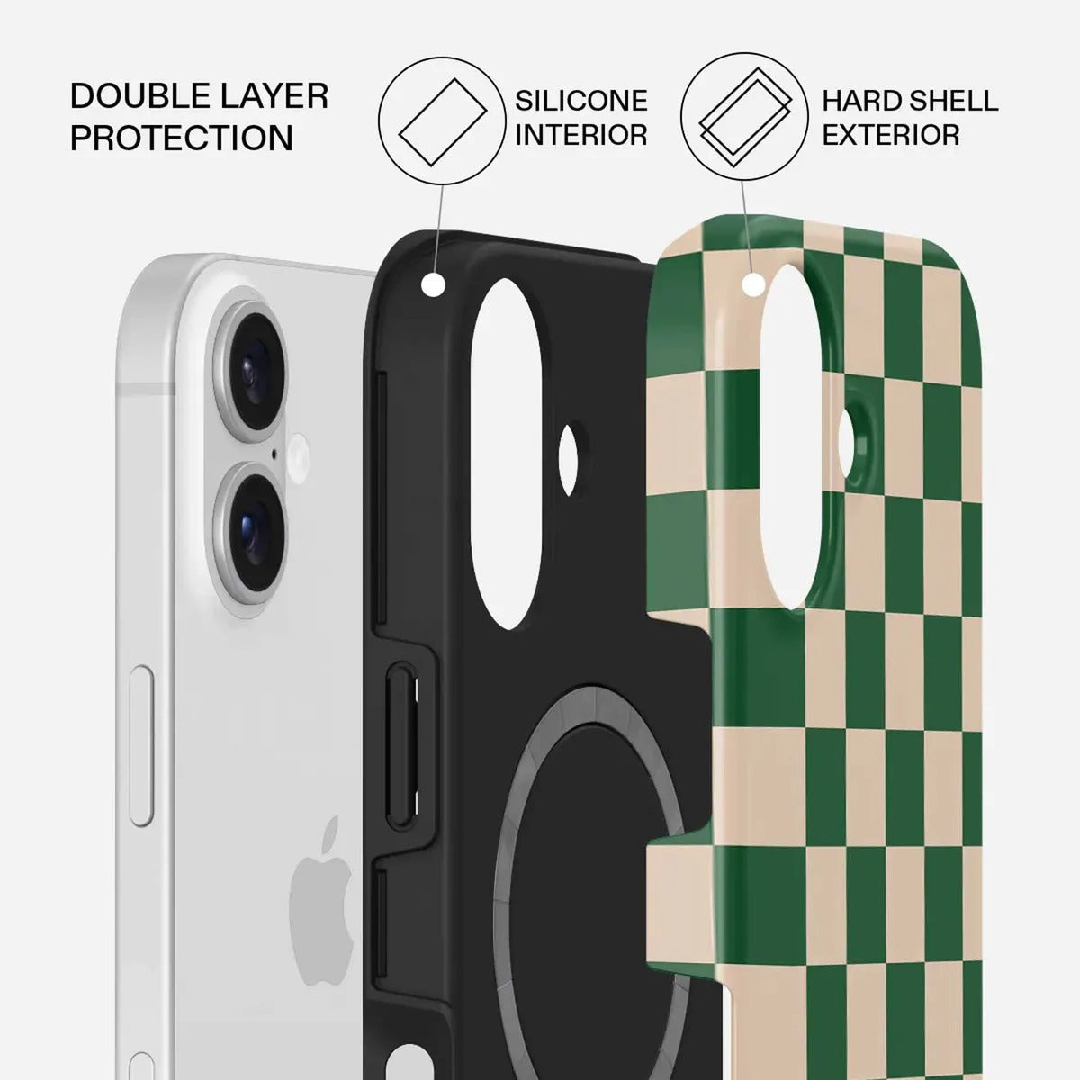 Burga iPhone 17 Deksel Tough MagSafe Ivy League