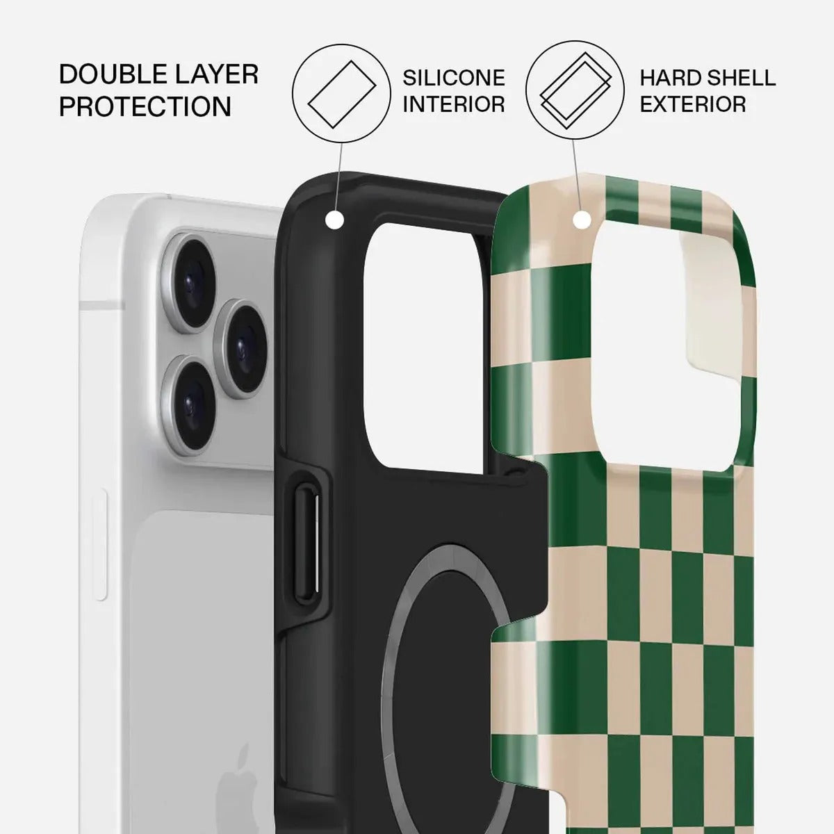 Burga iPhone 17 Pro Max Deksel Tough MagSafe Ivy League