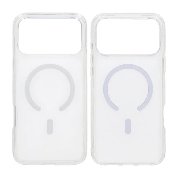 iPhone 17 Pro Deksel TPU MagSafe Hvit