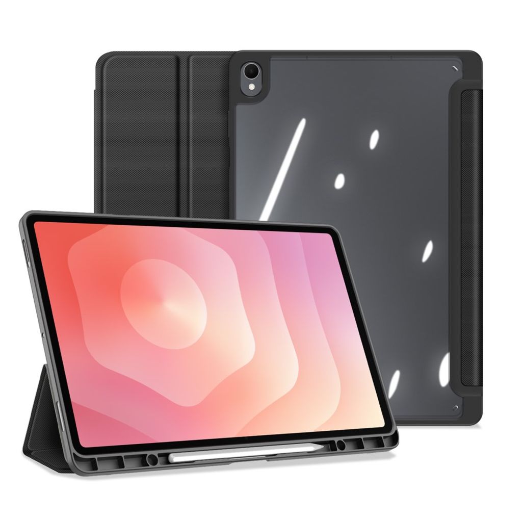 Dux Ducis Samsung Galaxy Tab S12 Plus Etui TOBY Series Svart