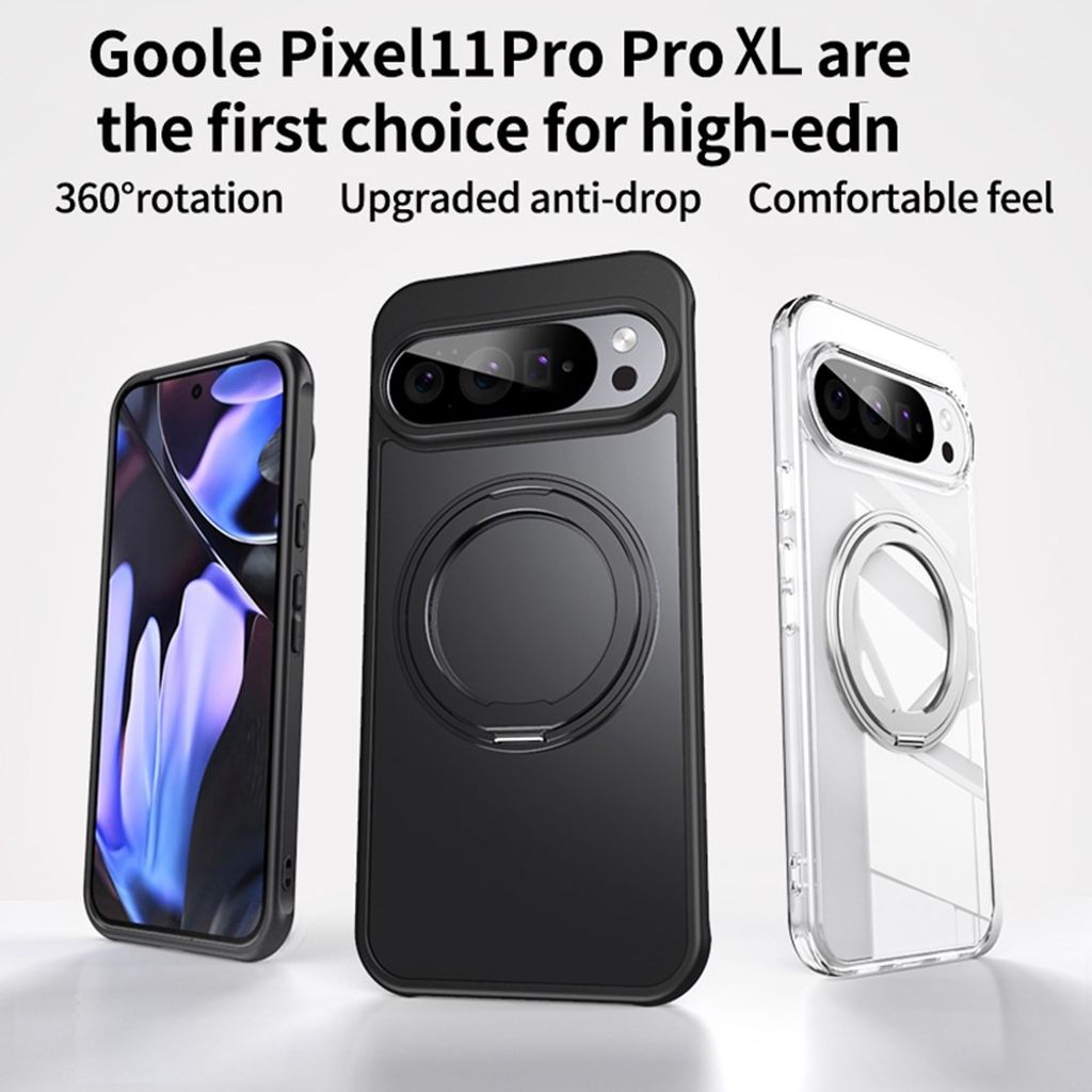 Google Pixel 11 Pro XL Deksel MagSafe ring Svart