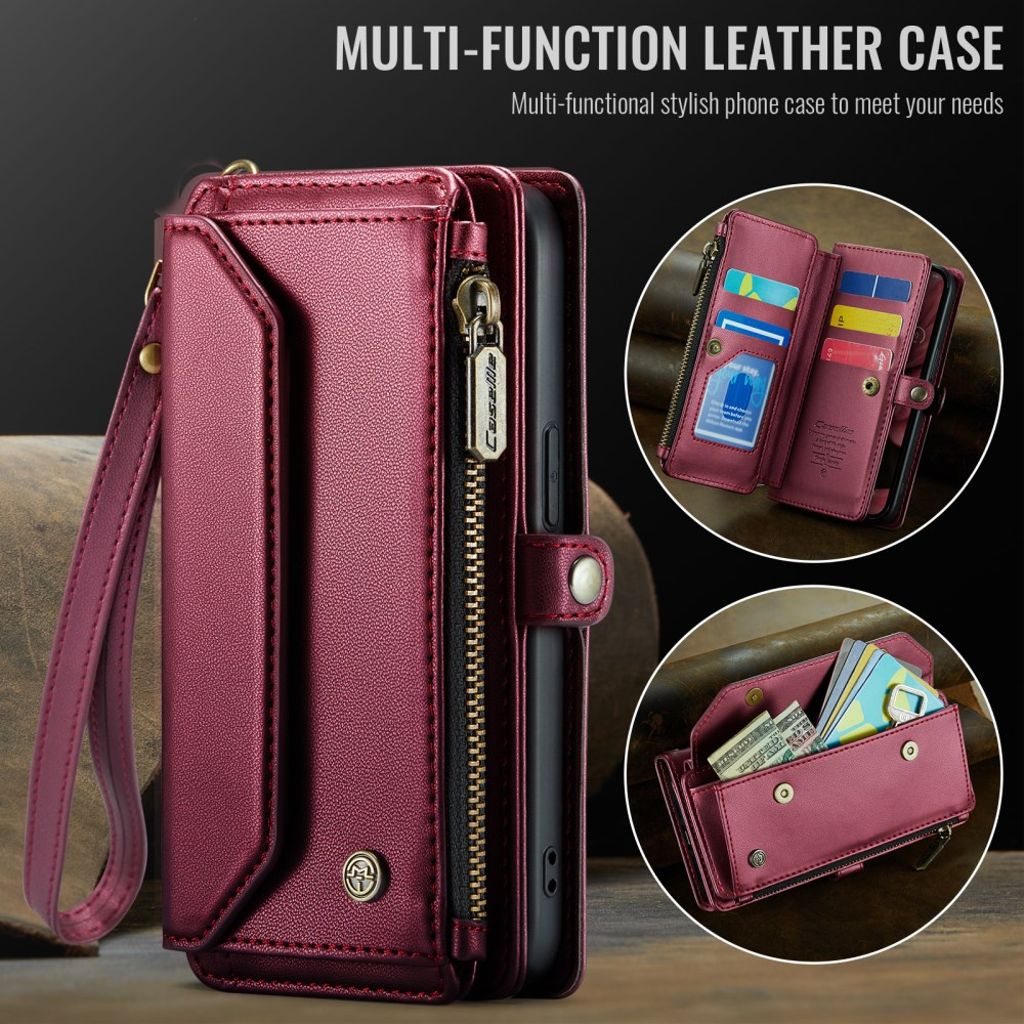 CaseMe iPhone 16e/iPhone 17e Etui C36 Series Rød