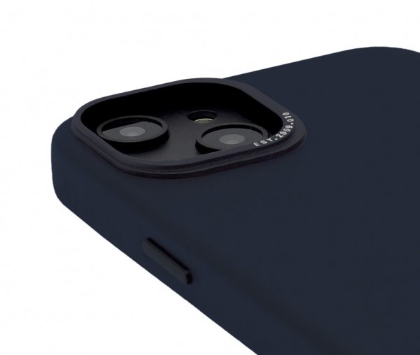Decoded iPhone 14 Plus Deksel Leather Backcover Navy