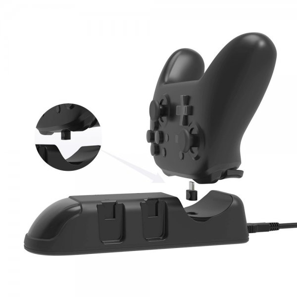 Dobe 5-i-1 ladestasjon til Nintendo Switch-kontroller