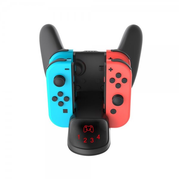 Dobe 5-i-1 ladestasjon til Nintendo Switch-kontroller
