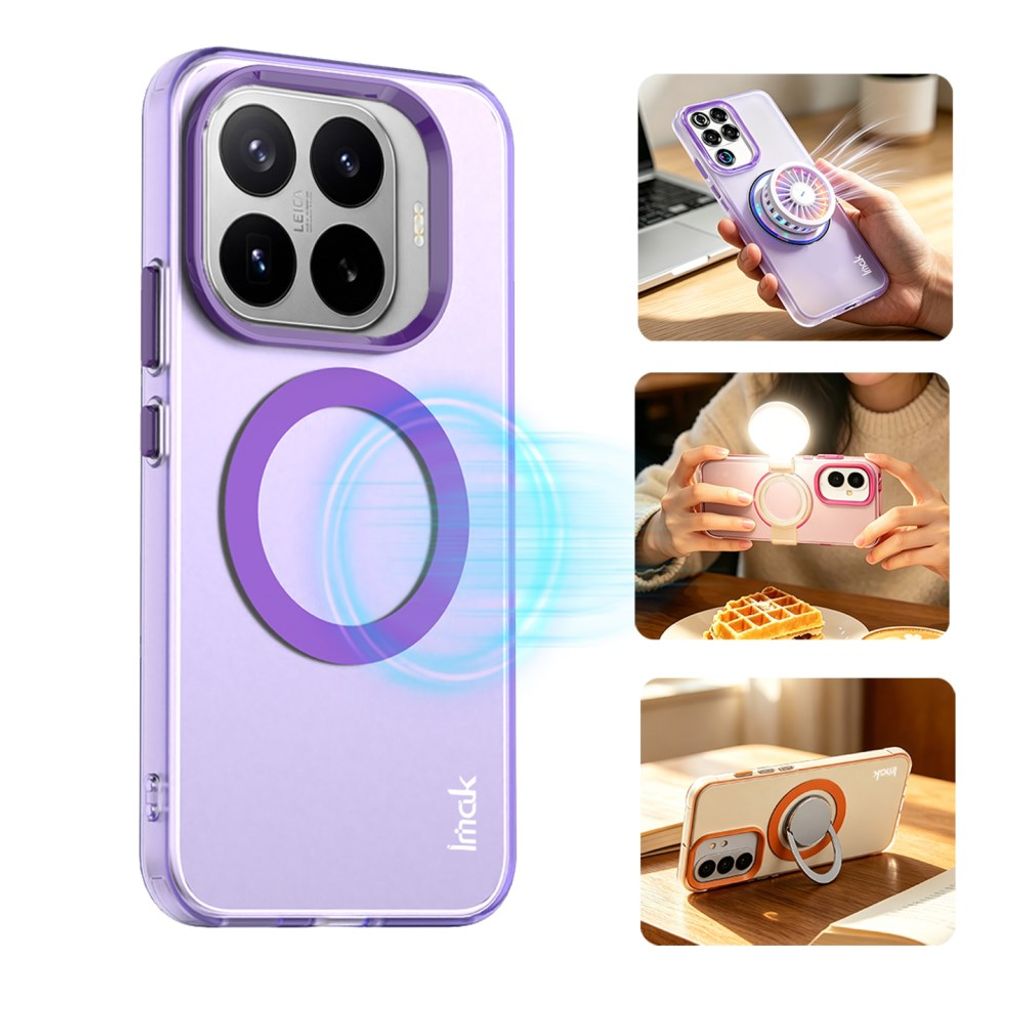Imak Xiaomi 17T Deksel Candy Color MagSafe Lilla